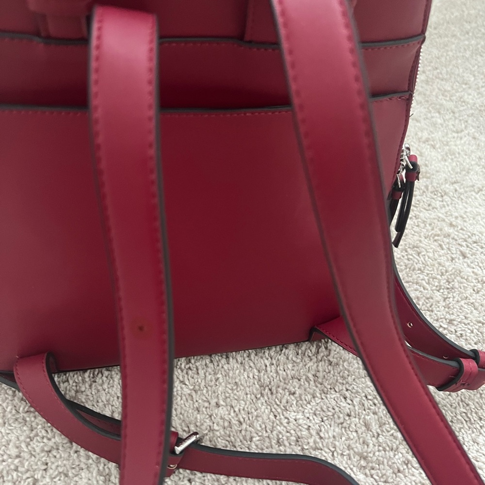 🎉 HP X 2 New with tags Calvin Klein bag pack style bag Red - Picture 5 of 11